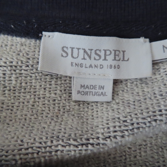 rare SUNSPEL x PERFUMER H creator Lyn Harris sweatshirt sz M blue unisex - Picture 4 of 5